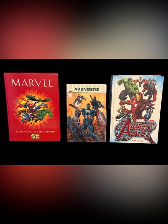 Other - Marvel and Avengers books-set of 3